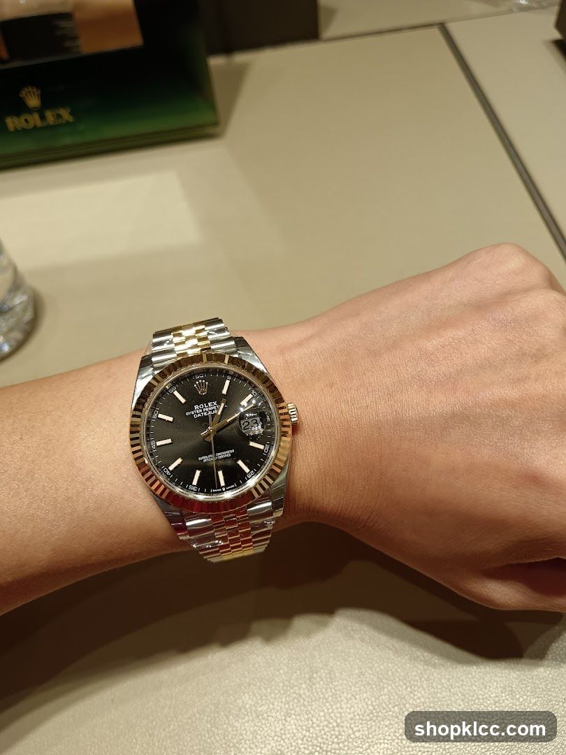 Rolex Watch on Wrist