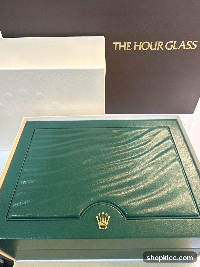 Rolex Box and The Hour Glass Packaging