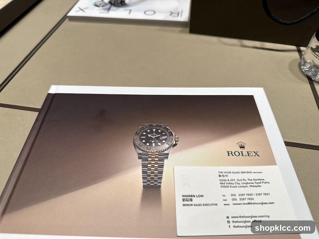 Rolex Watch Advertisement