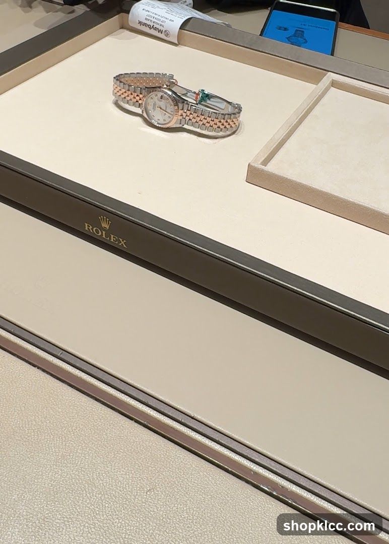 Rolex Watch Display