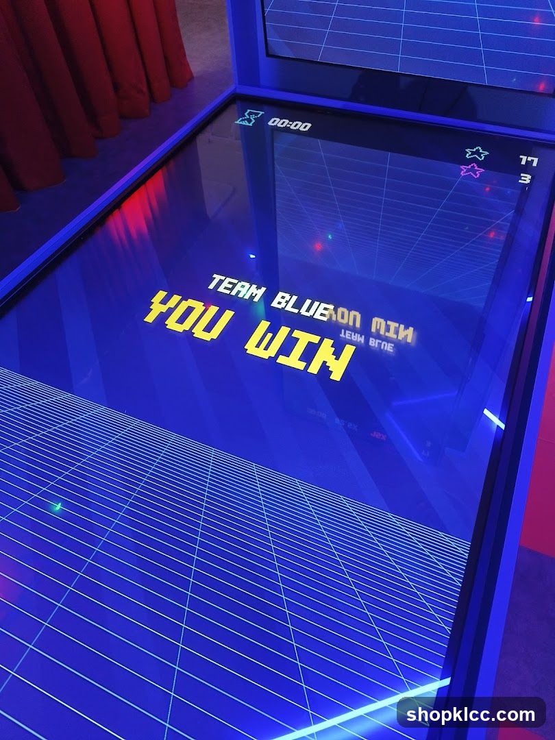 Video Game Score Screen