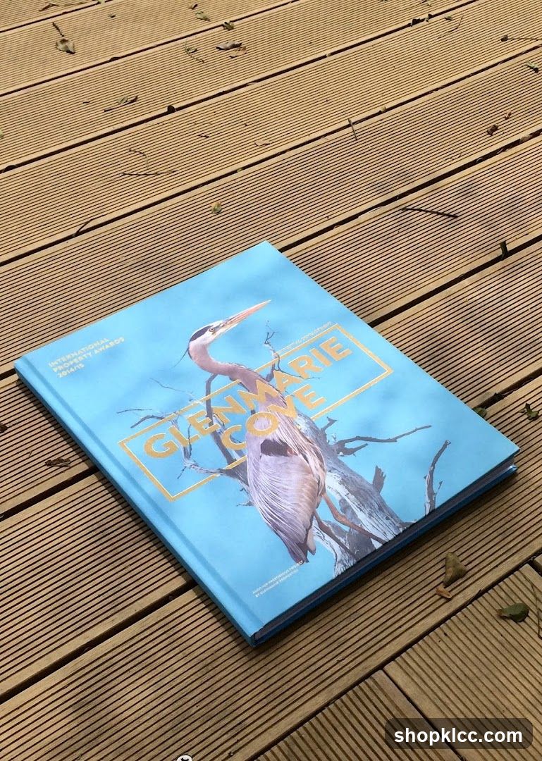 Book Cover with Heron