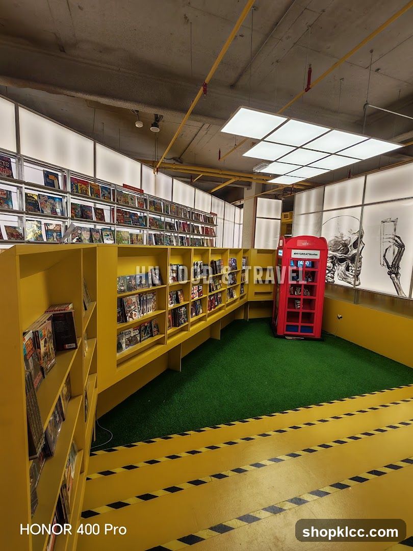 Comic Book Store Interior