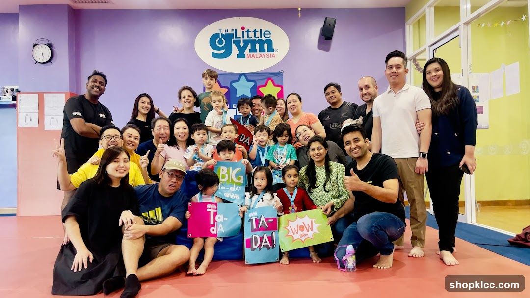 Group Photo at The Little Gym