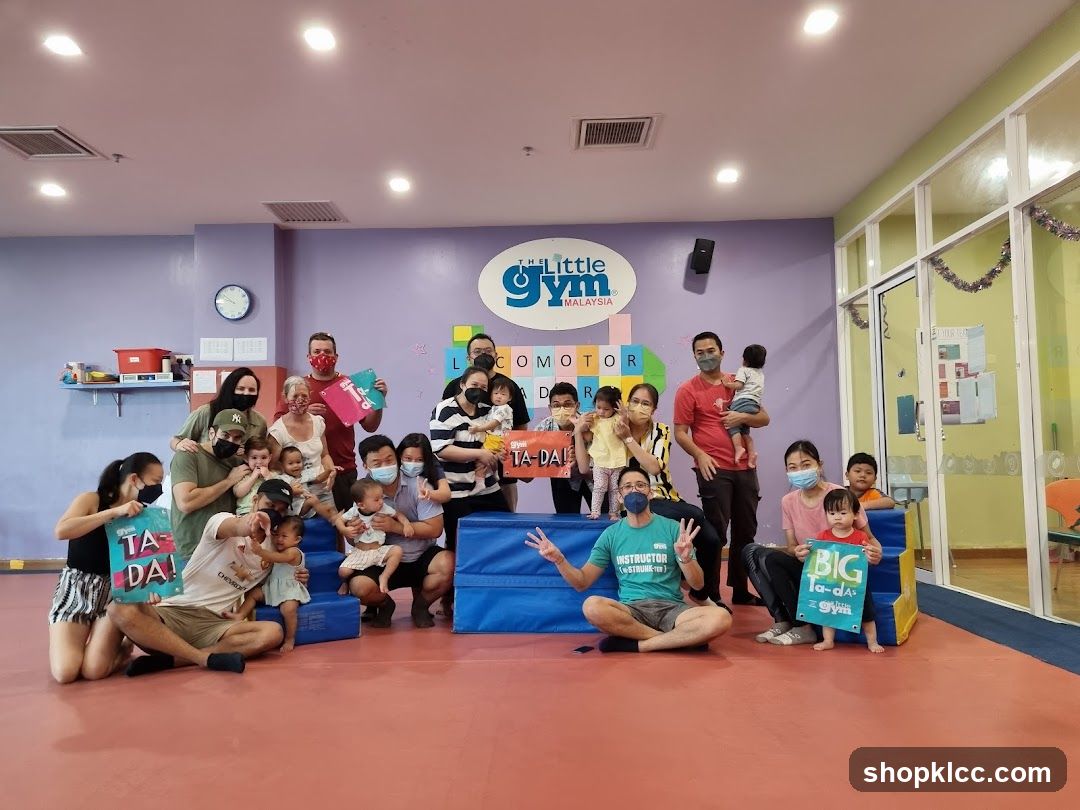 Group Photo at The Little Gym
