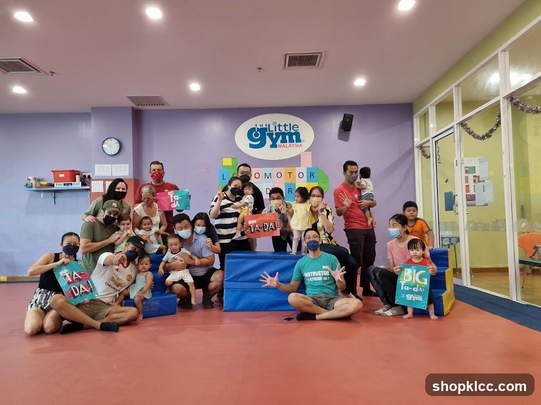 Group Photo at The Little Gym