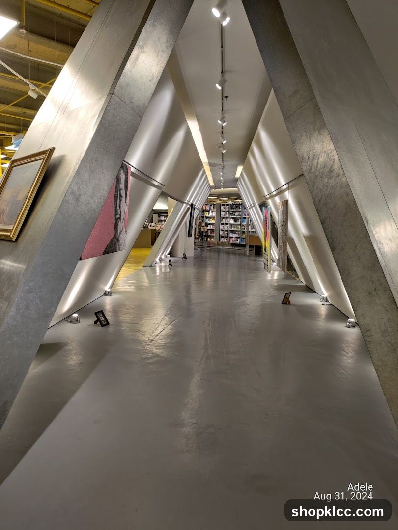 Modern Bookstore Interior
