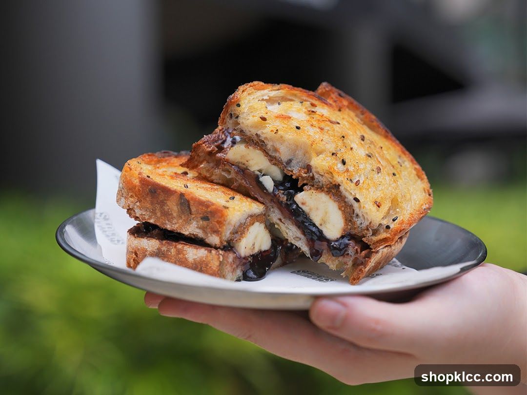 Peanut Butter and Banana Sandwich