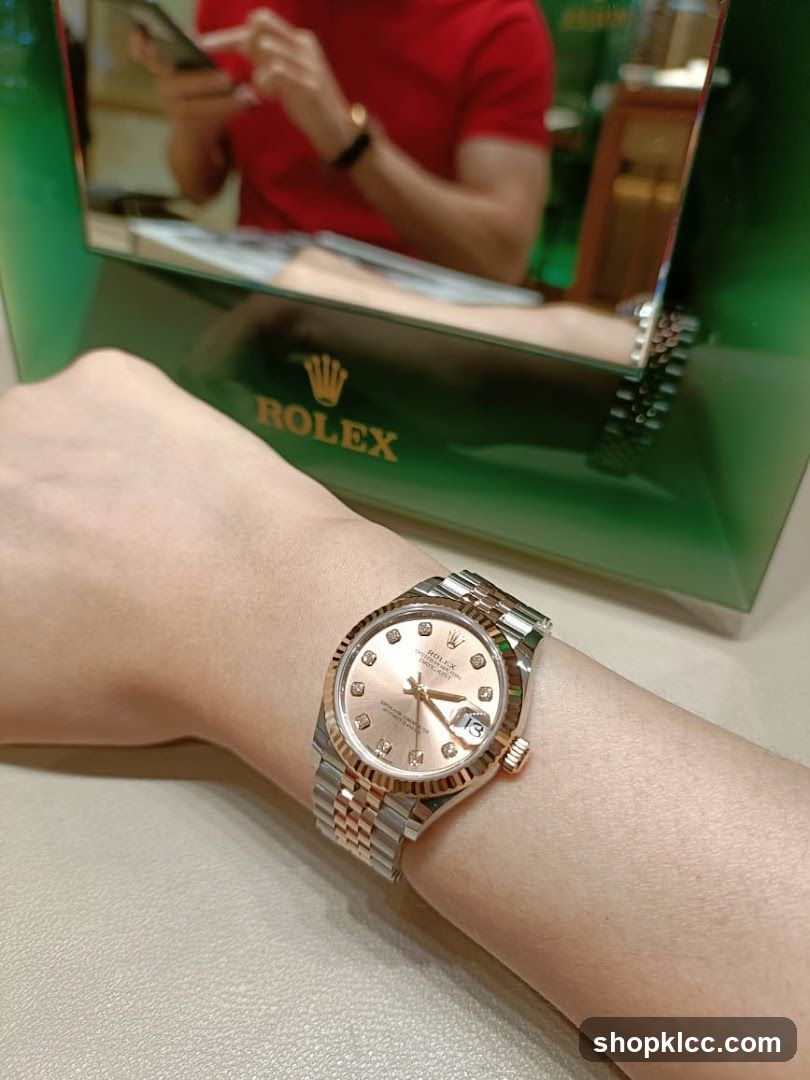 Rolex Watch on Wrist