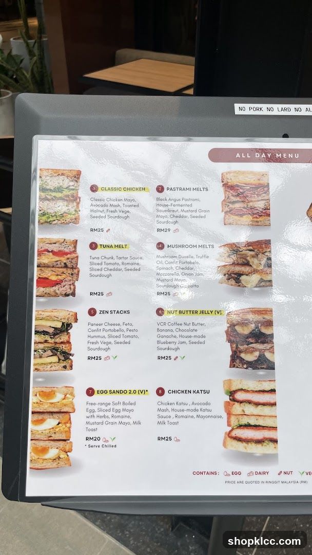 ALL DAY MENU