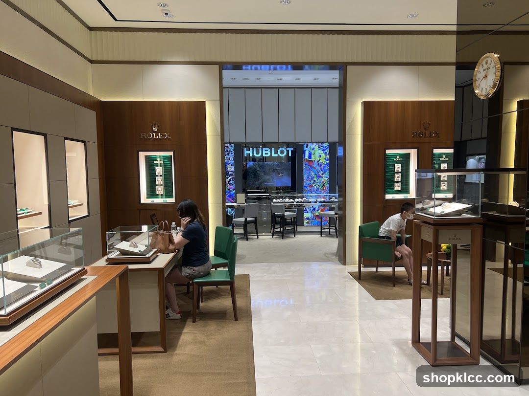 Luxury Watch Store Interior