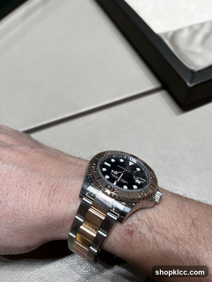 Rolex Watch on Wrist