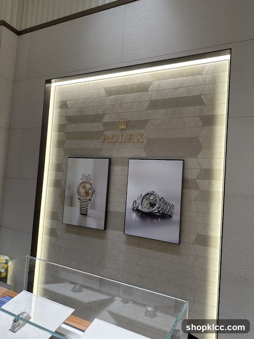 Rolex Display