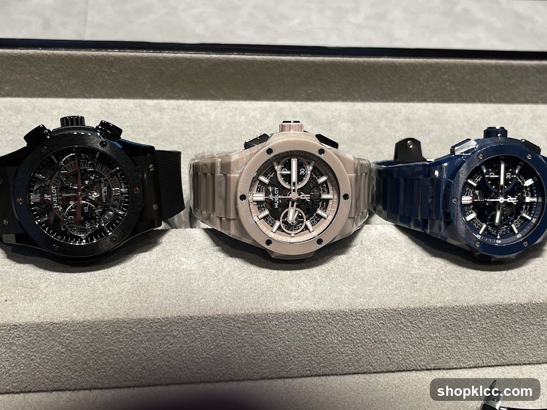 Three Hublot Watches