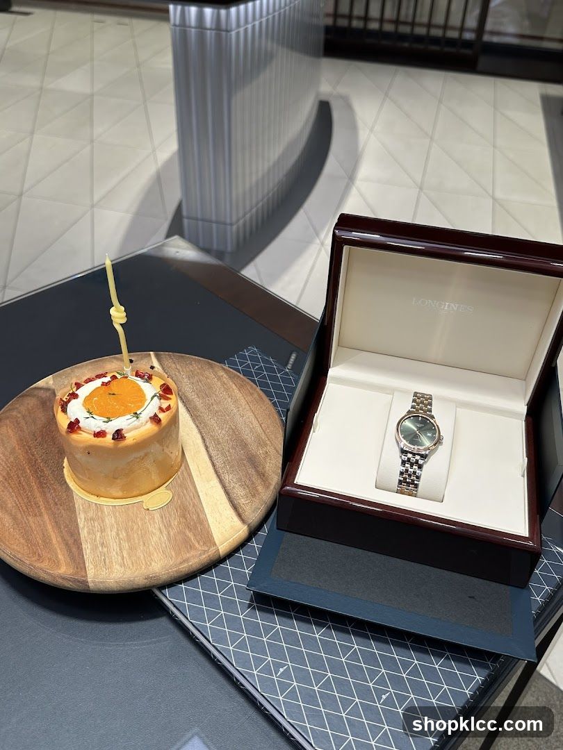 Watch and Cake