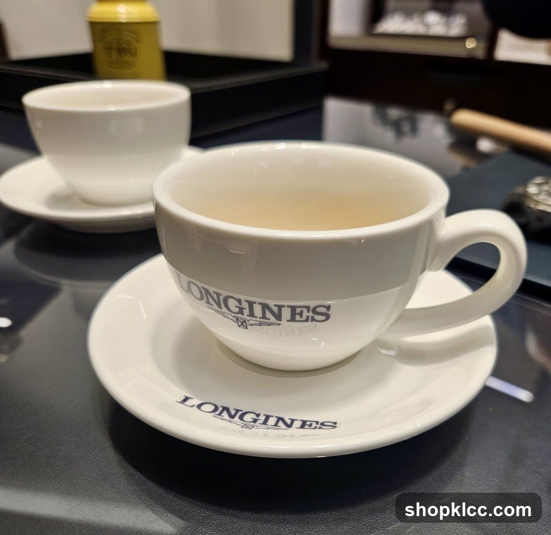 Longines Branded Coffee Cups