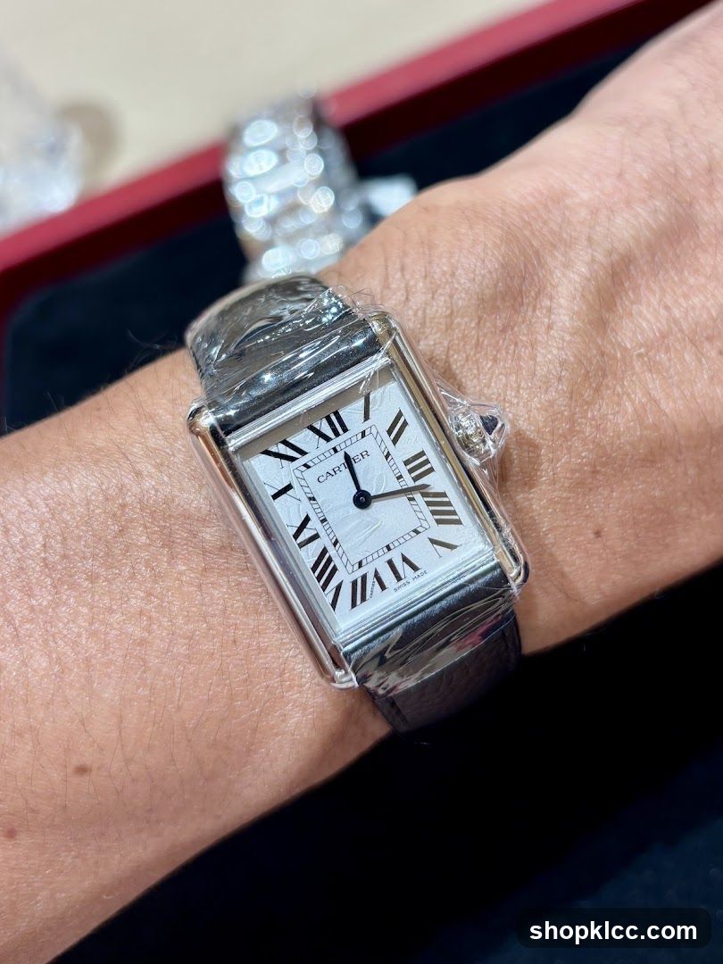 Cartier Watch on Wrist