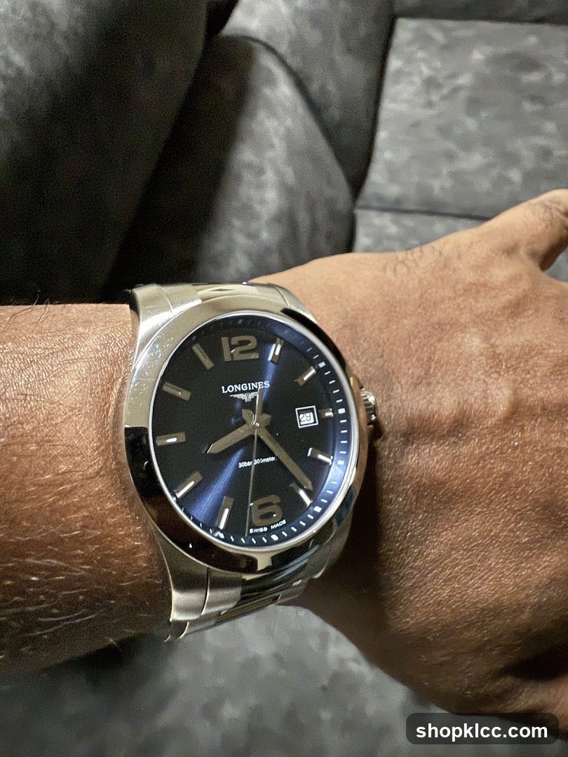 Longines Watch on Wrist