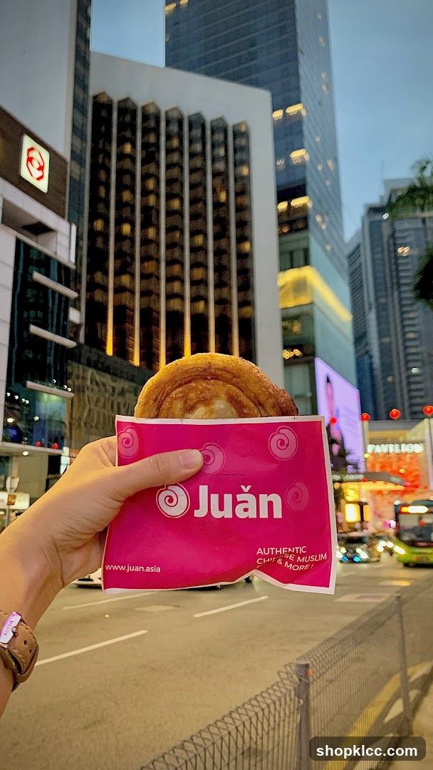Pastry in branded packaging