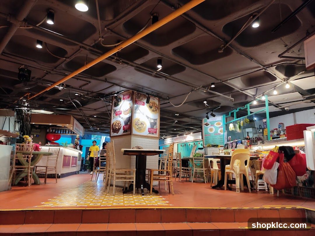 Food court interior