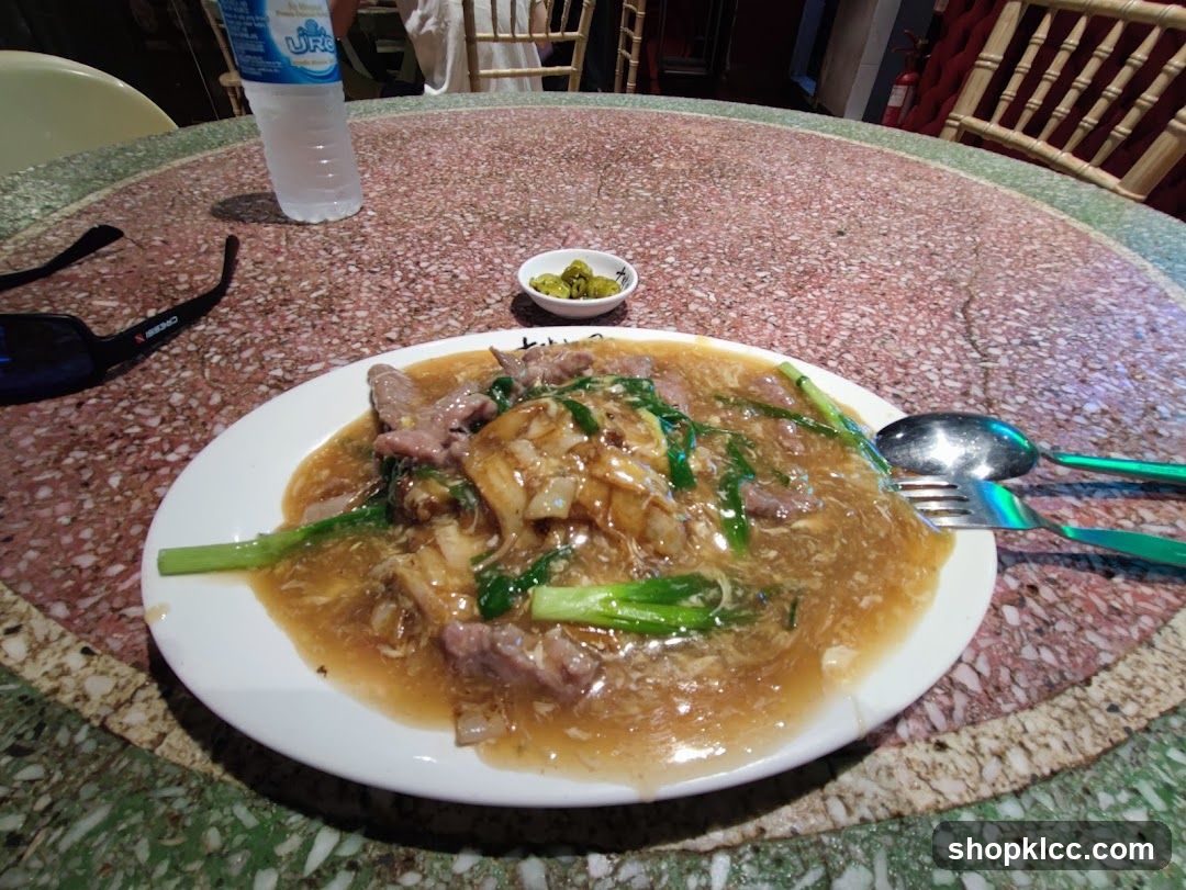 Beef noodle dish