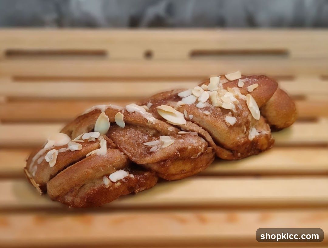 Almond Twisted Bread