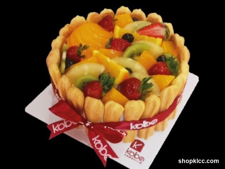 Fruit Charlotte Cake