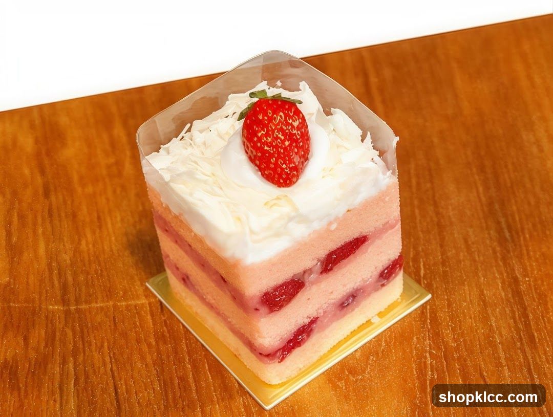 Strawberry Shortcake Slice