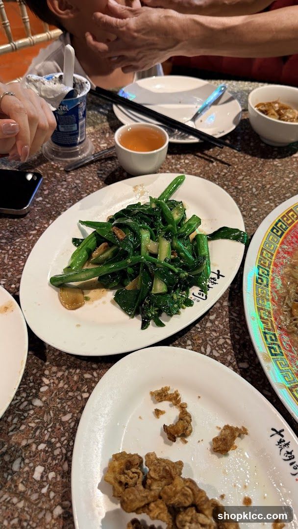 Table with Chinese Food