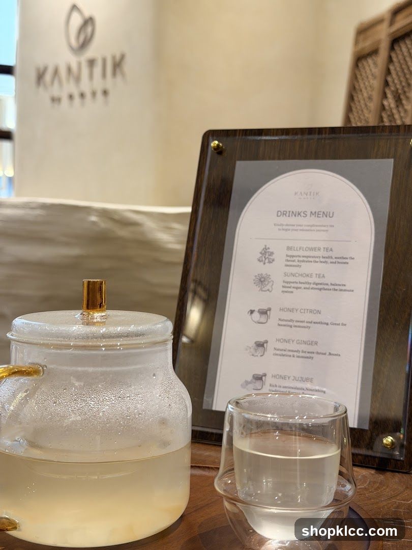 KANTIK DRINKS MENU