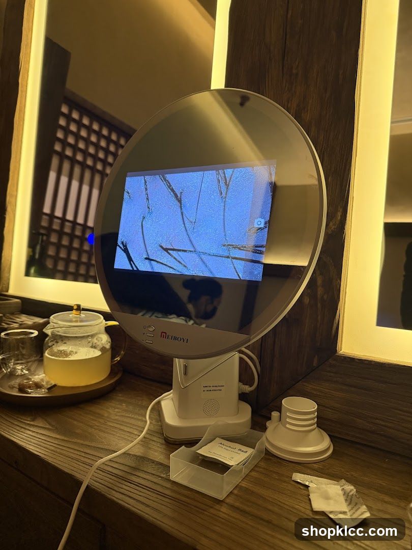 Skincare Device and Tea