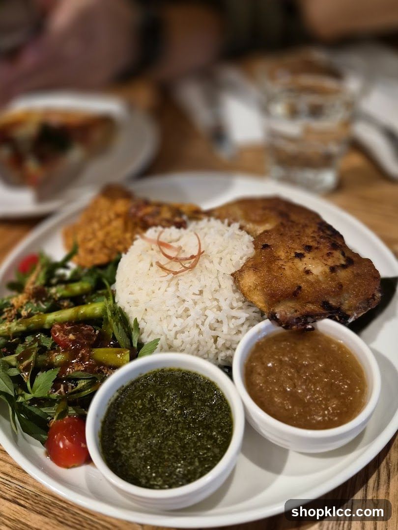 Chicken and Rice Platter