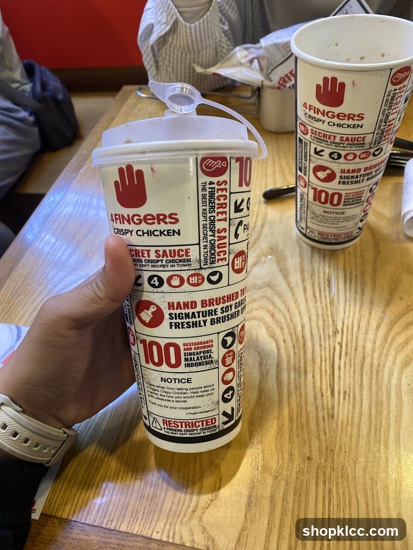 4 Fingers Crispy Chicken Cups