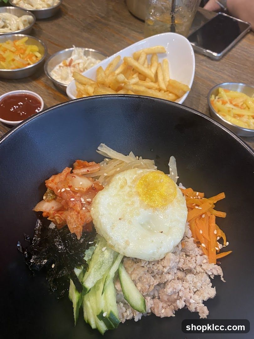 Bibimbap with Sides