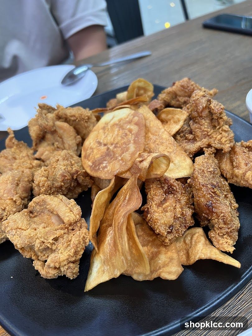 Fried Chicken and Chips