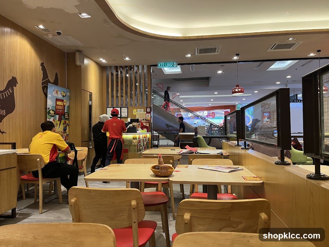 Restaurant Interior with Dining Tables