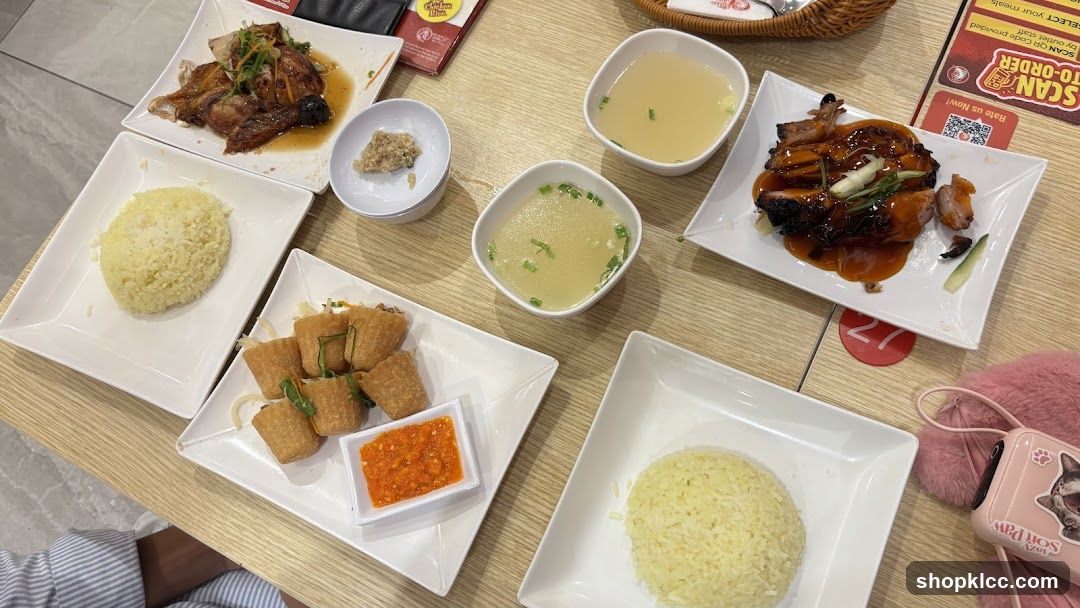 Table with food