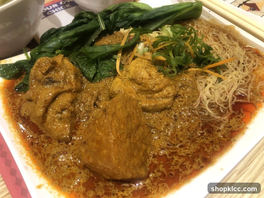 Curry Noodles with Chicken