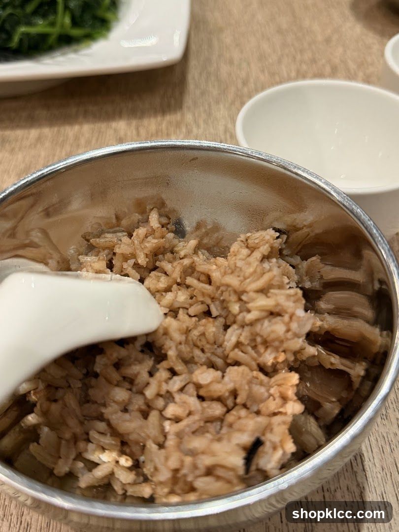 Bowl of rice with spoon