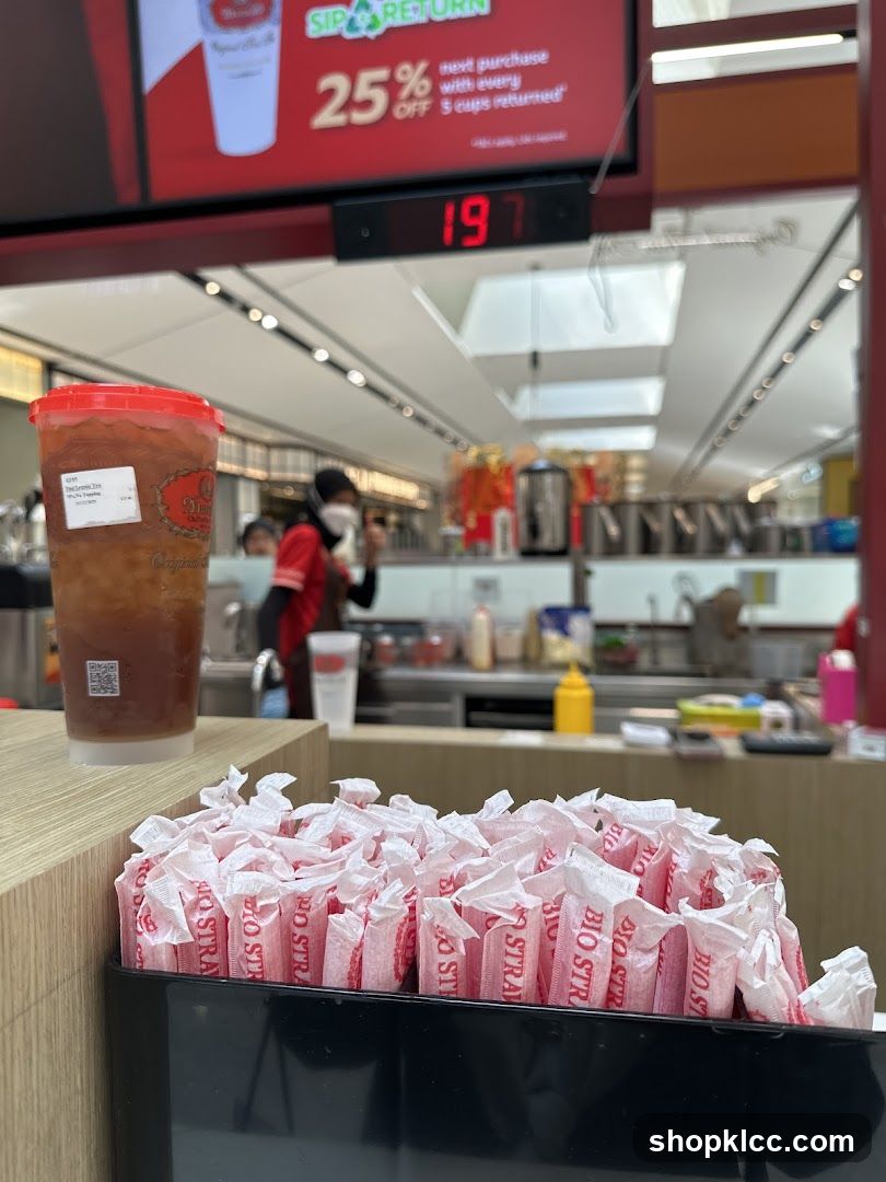 Beverage Shop Counter