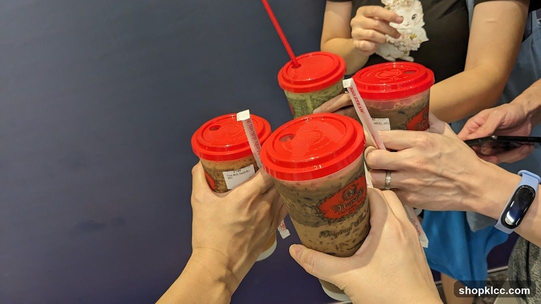 Friends toasting with drinks