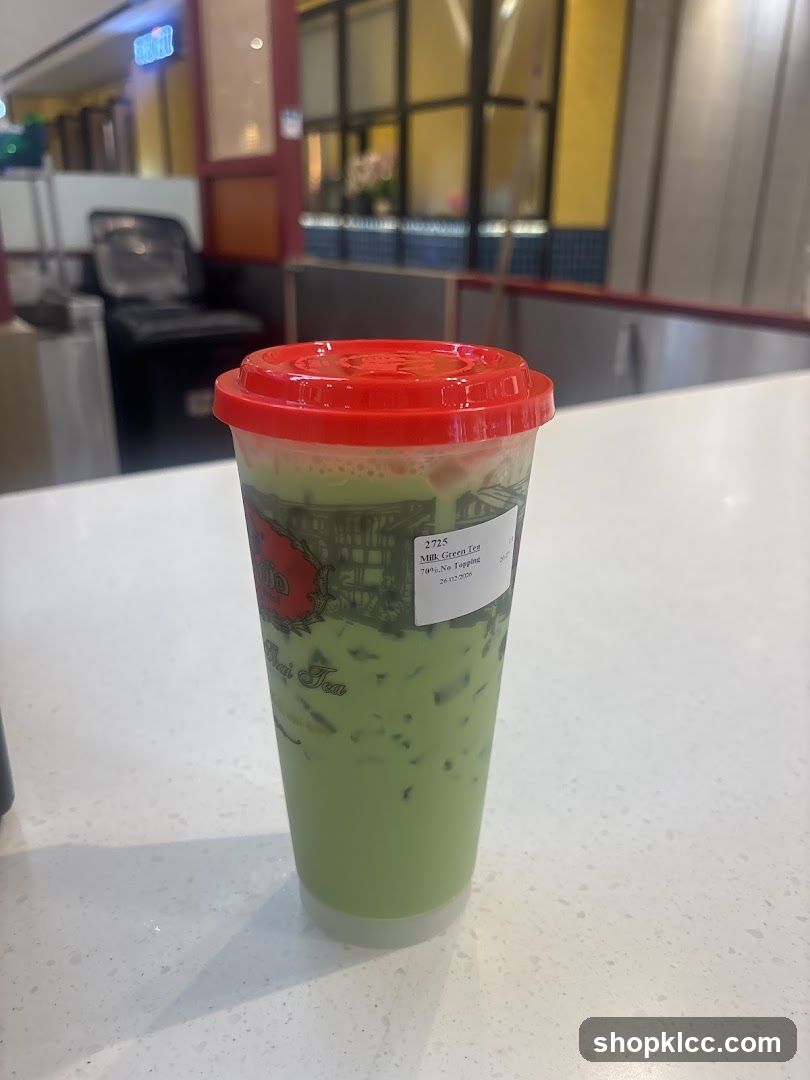 Milk Green Tea