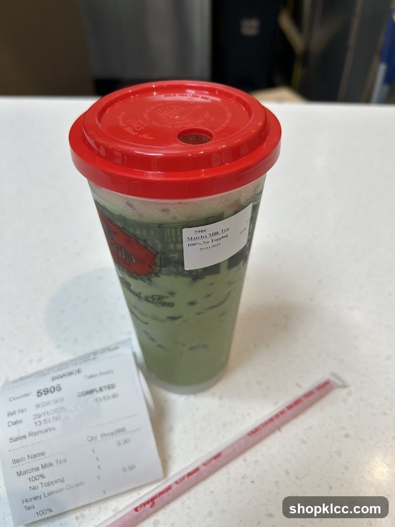 Matcha Milk Tea
