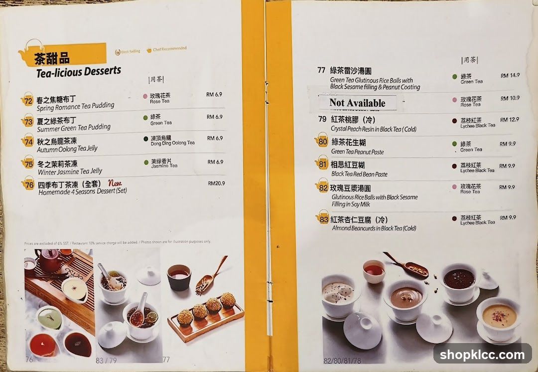 Tea-licious Desserts