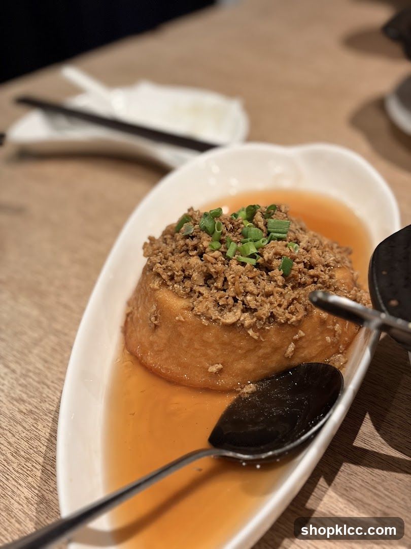 Tofu with Toppings