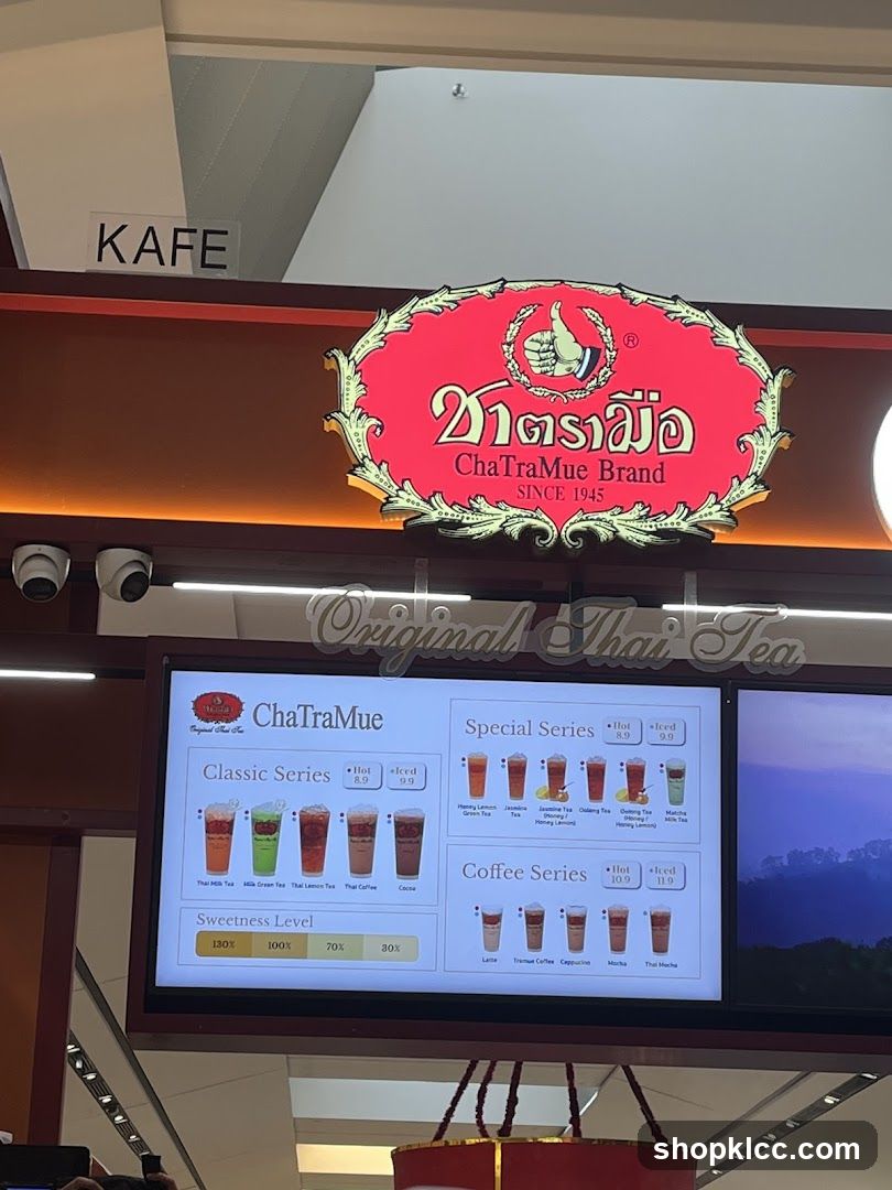 ChaTraMue Menu
