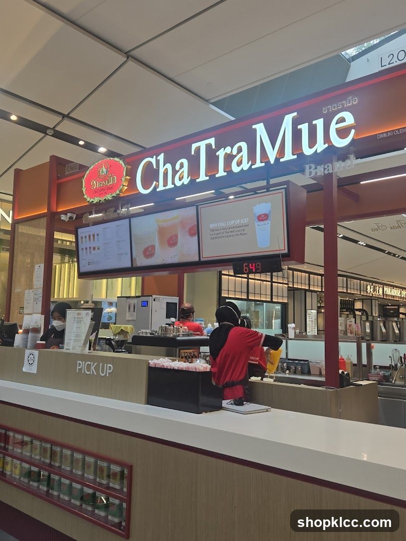 ChaTraMue Beverage Stall
