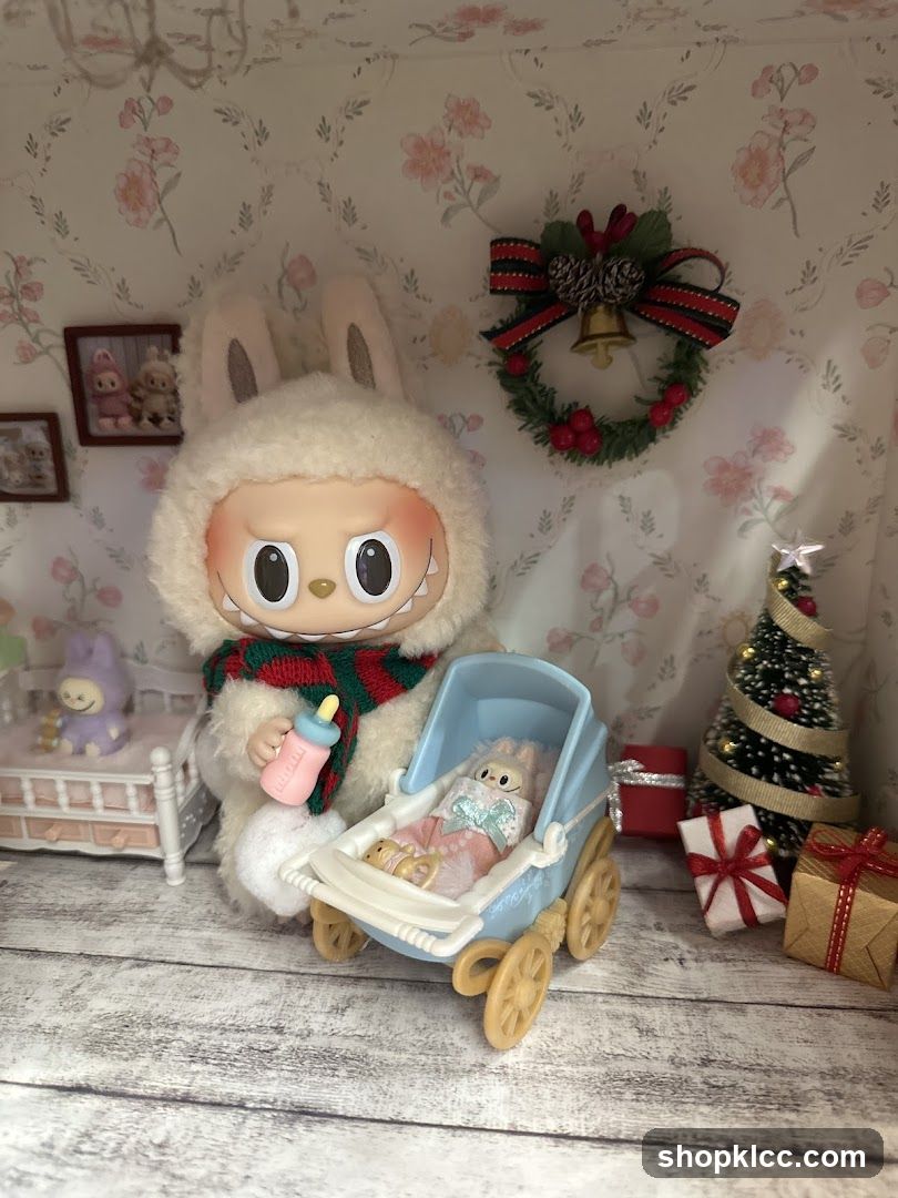 Christmas Dollhouse Scene