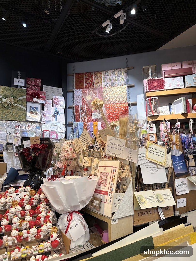 Gift and Stationery Shop Display