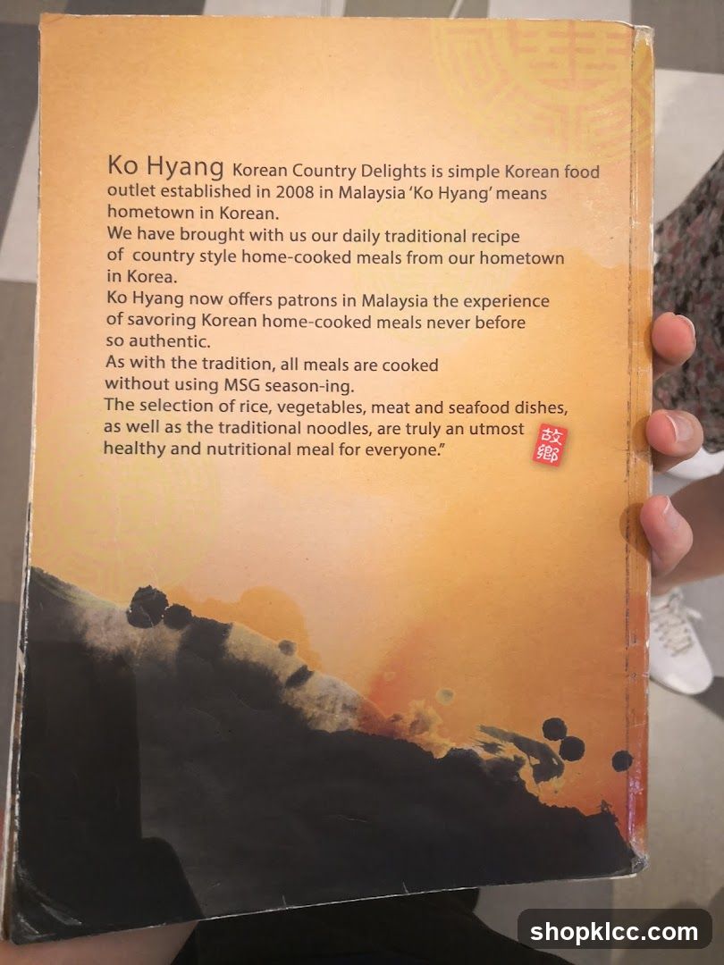 Ko Hyang Korean Country Delights